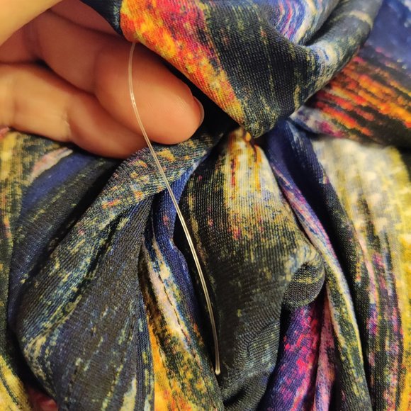 NEW LULAROE Amber Sweater Brushstrokes Watercolor - Picture 8 of 8